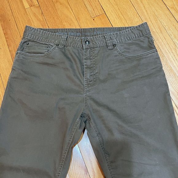 Prana Bridger Pants Mens Size 36 x 32 Slim Fit Brown Style M4BD32315 Excellent - Picture 3 of 14
